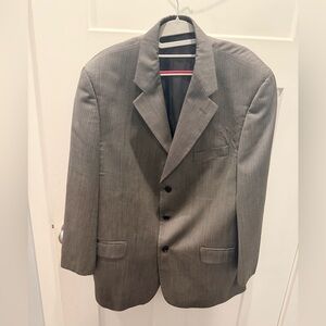 Chiavari Made in Italy Gray Wool Blazer | Reda Super 100’s | 40R 42R
